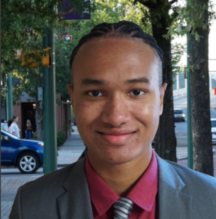 A circular portrait of Isaiah Tsikayi